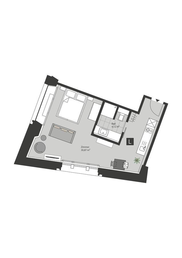 Ueberfluss Serviced-Apartments Bremen Exterior photo